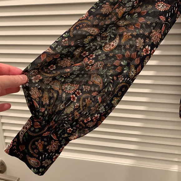 Nicholas poet sleeve blouse - Picture 6 of 8